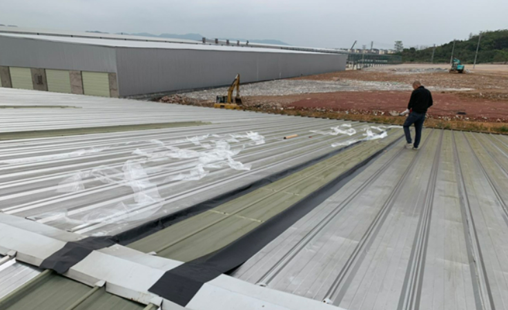 新昌厂房屋面防水维修案例